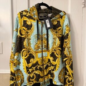 Fendace 1 time collaboration between Versace and Fendi